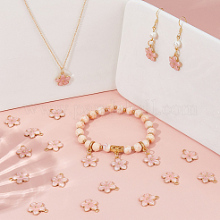 60 шт. Подвески из сплава с эмалью&nbsp;ENAM-FH0001-86