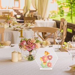 Держатели табличек из акрила&nbsp;DIY-WH0374-22