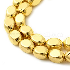 Стеклянные бусины с гальваническим покрытием &nbsp;EGLA-F166-02B