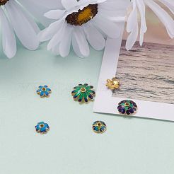 Смешанная латунь эмаль крышки шарика&nbsp;X-KK-L124-09G-RS