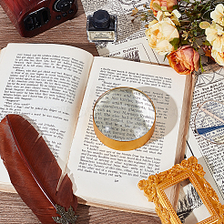 Ручная лупа из цинкового сплава и стекла&nbsp;TOOL-WH0300-04