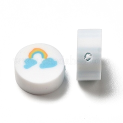 Бусины из полимерной глины  CLAY-E001-01F