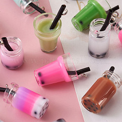 Подвески из стеклянных бутылок и пластиковые подвески&nbsp;CRES-CW0001-01