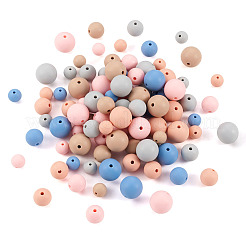 150шт 15 стиля силиконовые бусины&nbsp;SIL-TA0001-29