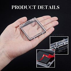 Пластиковая защитная крышка кнопочного переключателя&nbsp;AJEW-WH0819-013