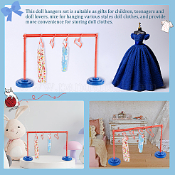 4 комплект из 4-х предметов одежды для кукол из пластика&nbsp;DIY-GA0004-44