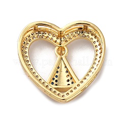 Экологически чистые ползуны из латуни с микропаве из кубического циркония&nbsp;LS-KK-F853-33G