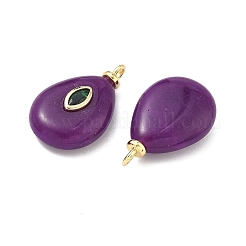 Натурального белого нефрита подвески&nbsp;KK-G555-17G-03