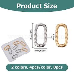 Латунные пружинные кольца&nbsp;KK-HS0015-10