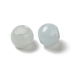 Натуральные европейские бусины из белого нефрита (окрашенные)&nbsp;G-N342-03R