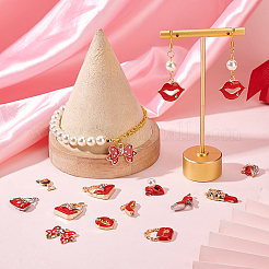 24шт 12 стиля подвески из сплава с эмалью&nbsp;FIND-PH0010-76