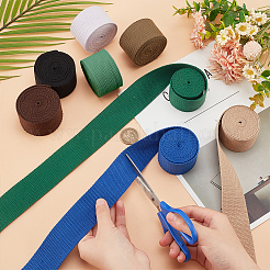 16 ярд 8-х цветных плоских поликоттоновых лент&nbsp;OCOR-PH0002-50B