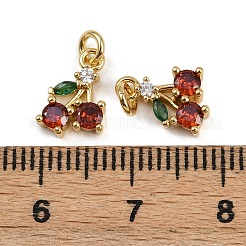 Латунные микро проложить кубического циркония подвески&nbsp;KK-B150-13G