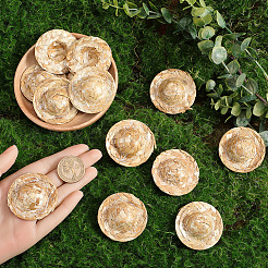 Мини-соломенная шляпа&nbsp;DIY-SC0027-32A