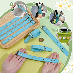 Ремень из искусственной кожи для фиксации велосипедной корзины&nbsp;FIND-WH0817-106A