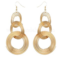 Серьги-подвески из многослойного ретро-сплава&nbsp;FS-WG10A8D-01