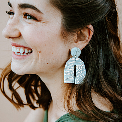 Доски с текстурой акриловой глины&nbsp;DIY-WH0498-0007