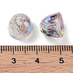 Гальванические стеклянные бусины&nbsp;EGLA-H105-01A-HR01