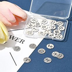 24 шт. 12 стиля 201 звеньев/соединителей из нержавеющей стали&nbsp;STAS-FS0001-98