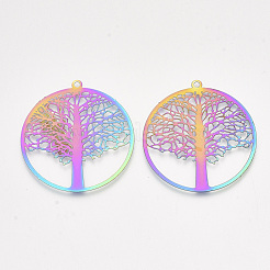 Ионное покрытие (ip) 201 филигранные подвески из нержавеющей стали&nbsp;STAS-S108-44