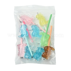 10 шт. большие подвески из светящейся полупрозрачной смолы&nbsp;FIND-FS0002-91E