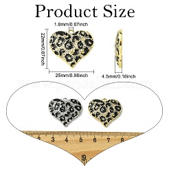 2 шт. 2 цвета латунные подвески с микропаве и кубическим цирконием&nbsp;KK-CJ0003-16