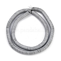 Гальванические нити из синтетических немагнитных гематитовых бусин&nbsp;G-H020-M01-26