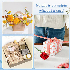 100 шт. 2 пакета благодарственных открыток&nbsp;AJEW-TA0001-53B