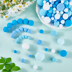 Украшение шаром из полиэстера&nbsp;FIND-CP0002-91B