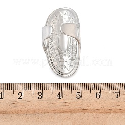 Кольца-манжеты из нержавеющей стали 304 для женщин&nbsp;RJEW-A079-07C-P