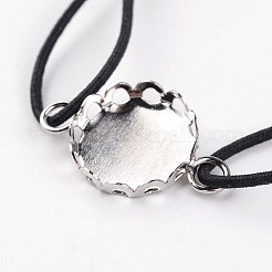 Изготовление браслетов с эластичным шнуром X-BJEW-JB02209