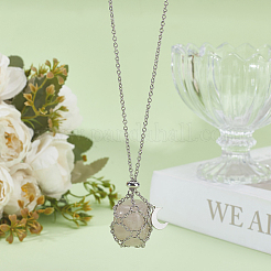 1 шт. ожерелье-мешок из нержавеющей стали 304 для изготовления самородков драгоценных камней&nbsp;NJEW-BBC0001-26