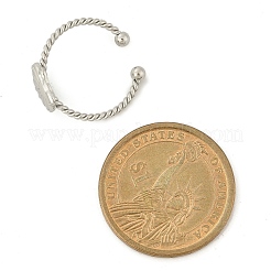 Кольца-манжеты из нержавеющей стали 304 для женщин&nbsp;LS-RJEW-G338-09P