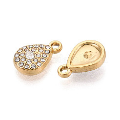 Подвески из нержавеющей стали 304 со стразами&nbsp;STAS-N110-36G