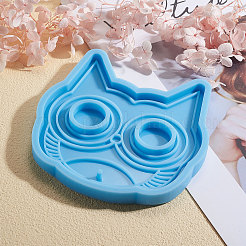 Силиконовые Молды для кулонов в форме совы&nbsp;SIL-CJC0001-02