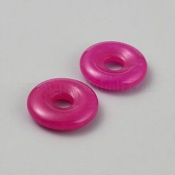 Подвески из натурального ярко-розового халцедона&nbsp;G-WH0016-53A