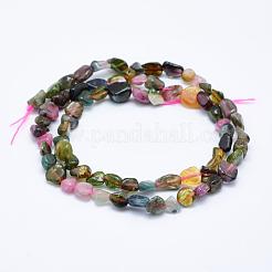 Натуральный турмалин бисер нитей G-K203-39B