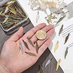 120 шт. 6 цвета подвески из сплава в тибетском стиле&nbsp;FIND-YW0006-89