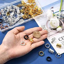 130 шт. 26 стиля манжеты для волос из сплава/алюминия/железа&nbsp;OHAR-CJ0001-04