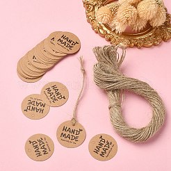 100шт подарочные бирки из крафт-бумаги&nbsp;CDIS-YW0001-11A