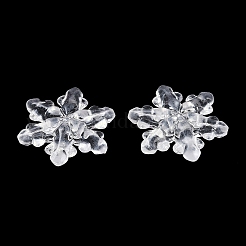 Прозрачные акриловые бусины&nbsp;X-TACR-U008-01B