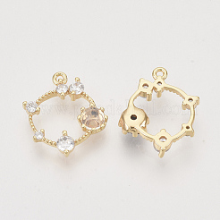 Латуни циркония кубической подвески&nbsp;KK-T050-04G-03-NF