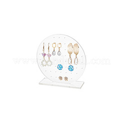 Акриловая подставка для серег&nbsp;EDIS-WH0023-01A