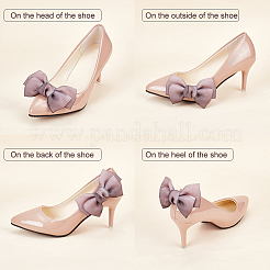 Ahademaker 12 шт. 6 цвета бантом ручной работы из органзы&nbsp;DIY-GA0004-84