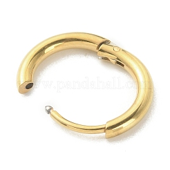 Серьги-кольца Huggie Hoop из хирургической нержавеющей стали 316l для девушек и женщин&nbsp;EJEW-TAC0011-11A-G