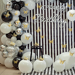 8 комплект 4-х цветных наклеек на зеркало для домашних животных&nbsp;DIY-CP0009-15C