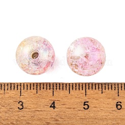 Радужные переливающиеся акриловые бусины с УФ-покрытием&nbsp;PACR-C009-02G