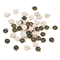 52 шт. 52 стиля буква a~z сплав эмалированные подвески&nbsp;ENAM-TA0003-12