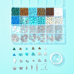 Наборы браслетов/сережек своими руками&nbsp;DIY-FS0006-82