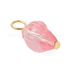 Прозрачные стеклянные подвески с распылителем краски&nbsp;PALLOY-JF03689-02